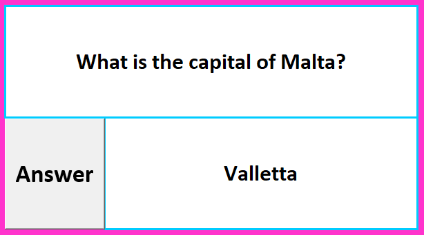 Arrows game question and answer